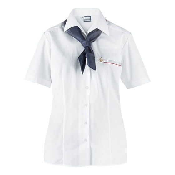 Feuerwehr-Damen Bluse 1/2 Arm BW VwV2013 100% Baumwolle