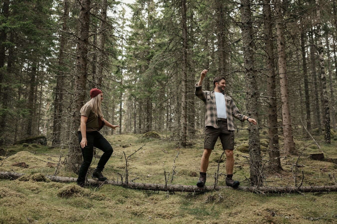 Pinewood® Finnveden Hybrid Herren Short