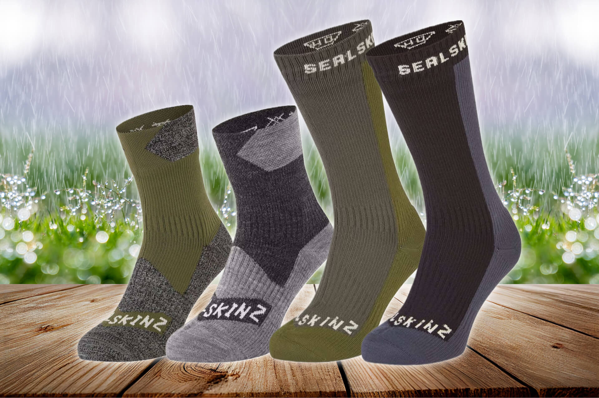 Wasserdichte Socken von Sealskinz - Endlich trockene Füße