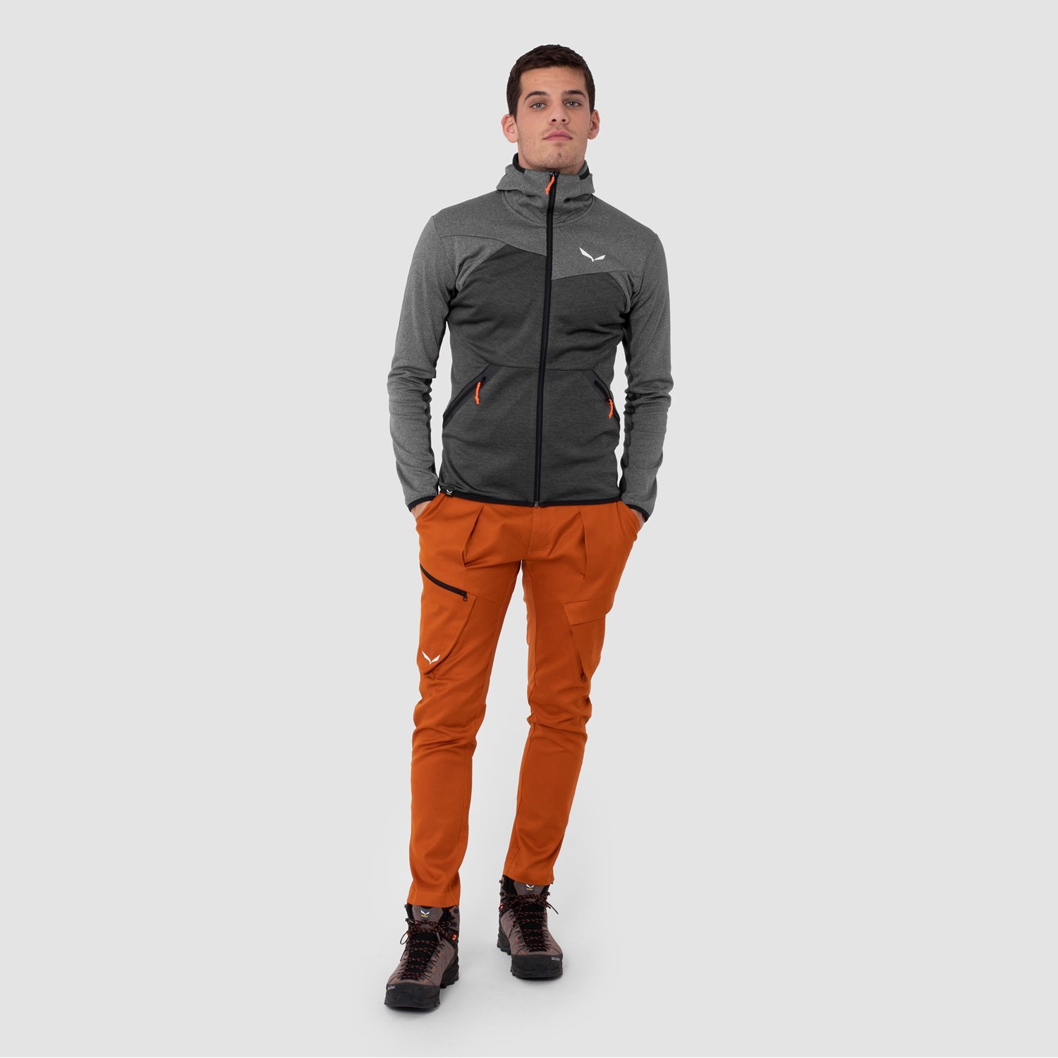 Salewa Puez Melange Polarlite Herren Kapuzenjacke