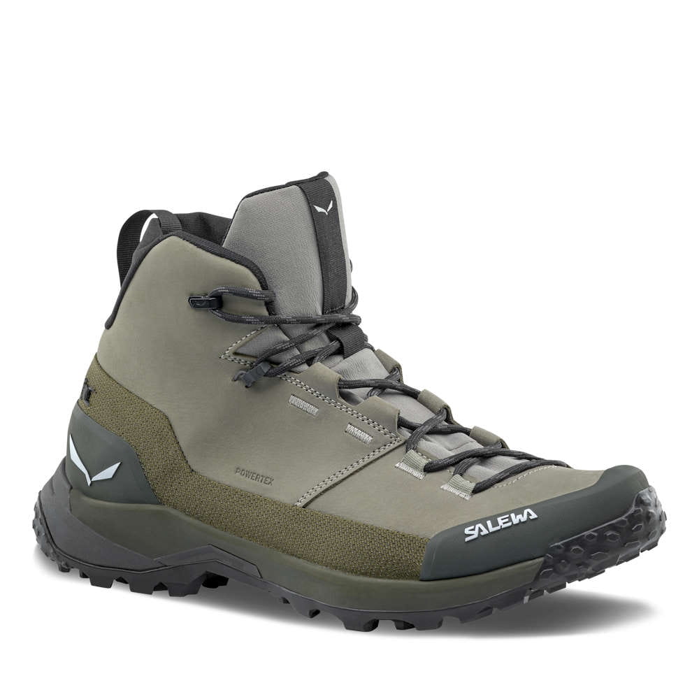 Salewa Puez Leather MID PTX Herrenschuh