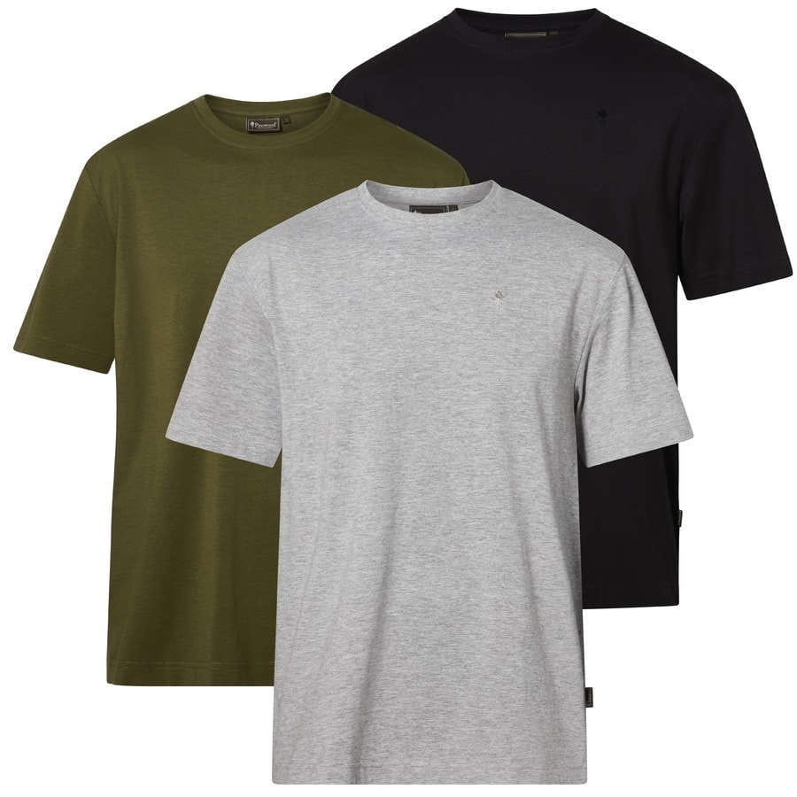 Pinewood® 3er Pack Männer T-Shirt