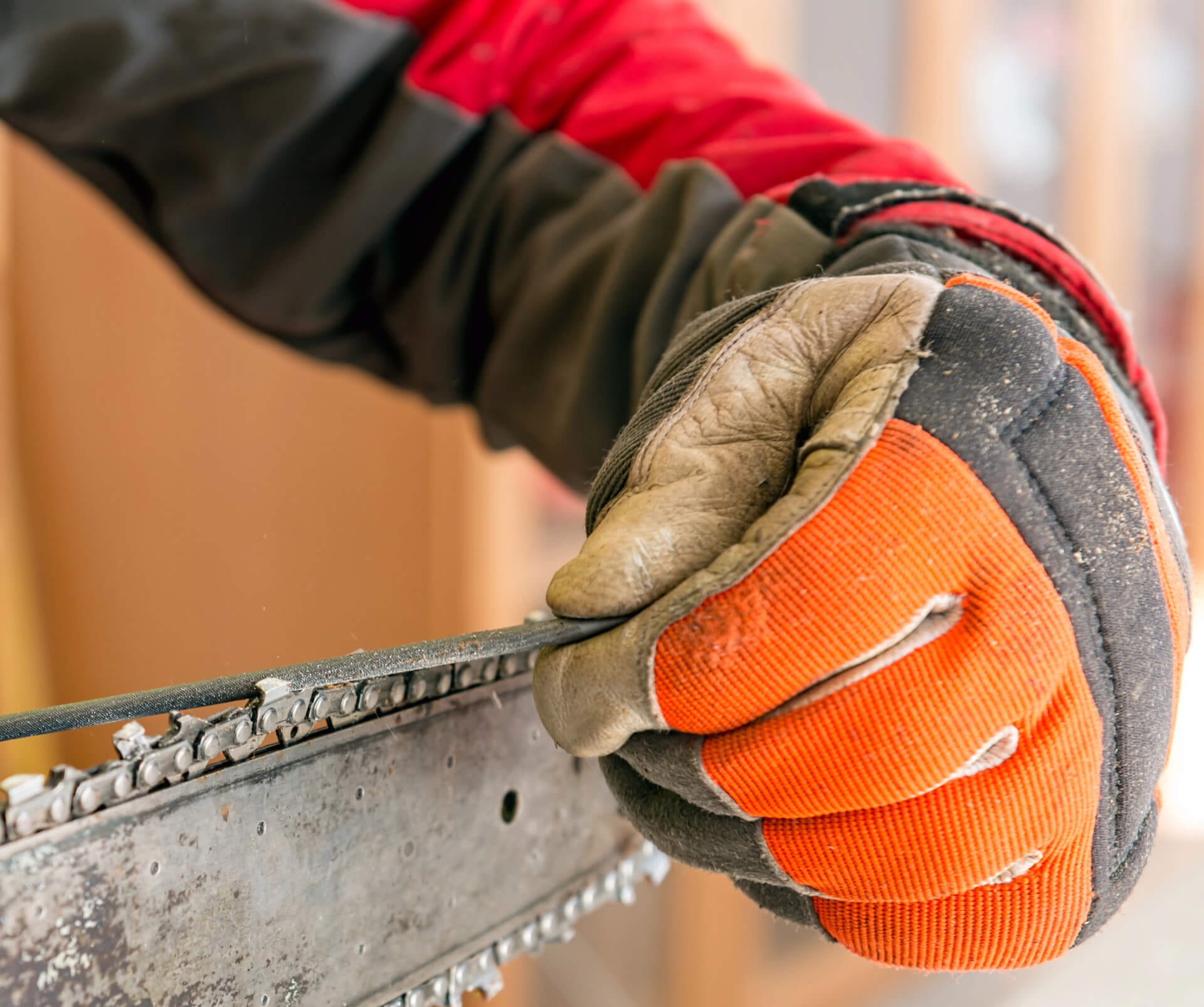 Forsthandschuhe & Unterarm Schnittschutz Zubehör